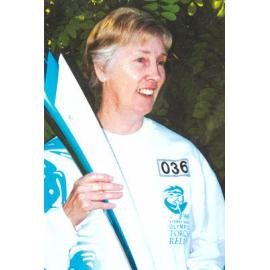 Olympic Torch Bearer Barbara Street
