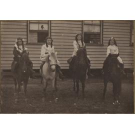 School Children on Horseback at Albion Park