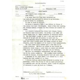 Police Report Regarding Fire at Albion Park Primary School