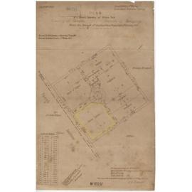 Plan of General Cemetery at Albion Park, Parish Terragong, County Camden