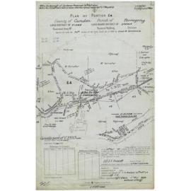 Plan of Portion 64, Parish Terragong, County Camden