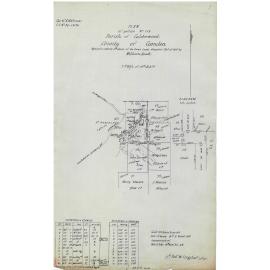 Plan Portion 115, Parish Calderwood, County Camden