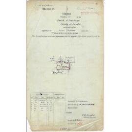 Plan (Tracing) Portion 117, Parish Jamberoo, County Camden