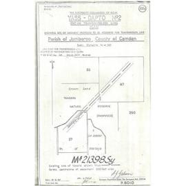 Plan Yass - Dapto No 2 330KV Transmission Line, Parish Jamberoo, County Camden