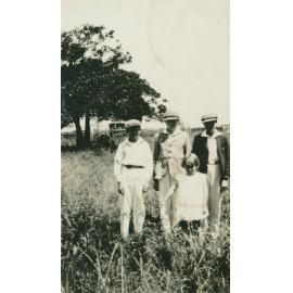Des, Eric and Nettie Fullerton and Ray Hockey