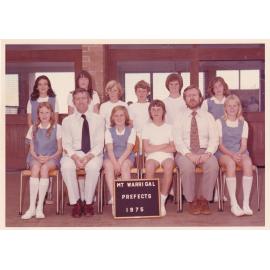Mt Warrigal Public School Prefects 1975