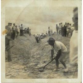 Opening the Channel at Lake Illawarra
