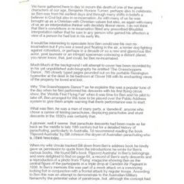 Ben Turner Collection - Eulogy Written by Alan Potter.