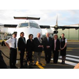 First Qantas Link Flight 
