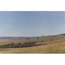 View towards Old Princes Highway and 'The Hill'