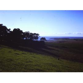 View from 'The Hill' to Bass Point