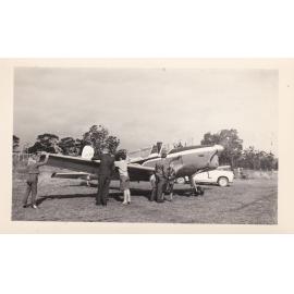 DH Chipmunk VH MCC at the Airport 