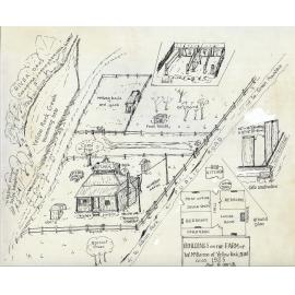 Buildings on the Farm of W. McBarron at Yellow Rock c.1925