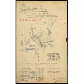 Sketch Plan of Portions 251, 252, Parish Jamberoo, County Camden