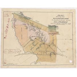 Plan Shewing the Occupation Road to Marshall Mount in the Illawarra Applied for by H Osborne ESQ