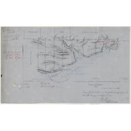 Sketch Shewing the Position of Forms on the North Side of the Terragong Swamp, County Camden