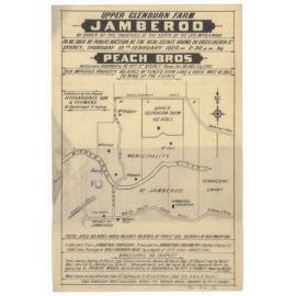 Upper Glenburn Farm Jamberoo Estate Map