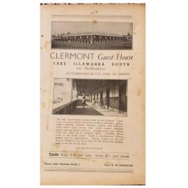 Clermont Guest House Advertisement