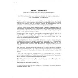 Warilla History