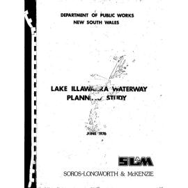 Dept Of Public Works NSW-Lake Illawarra Waterway Planning Study