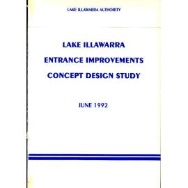 Lake Illawarra Entrance Improvement Concept Design Study 