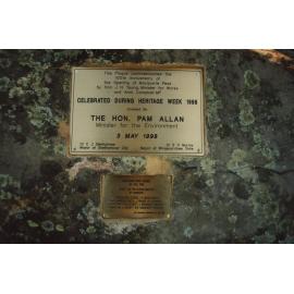 Macquarie Pass Centenary Plaque 1998