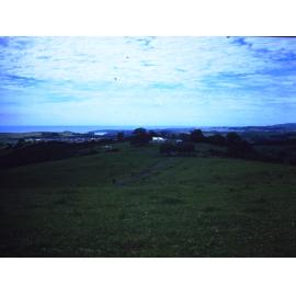 View from Dunster's Hill to 'Bellmont' Farmhouse