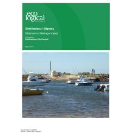 Shellharbour Slipway Statement of Heritage Impact