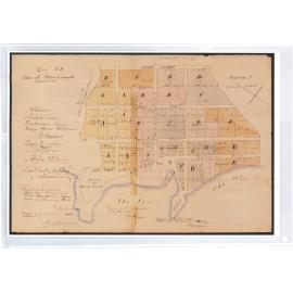 Plan ZA Plan of the Town of Peterborough 