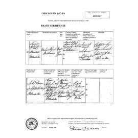 Roach, Michael - Death Certificate