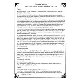 Shellharbour Surf Lifesaving Club Inaugural Meeting