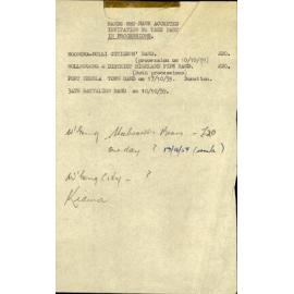 Shellharbour Municipal Council Centenary Procession Documents