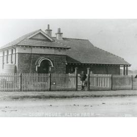 Albion Park Courthouse 1909