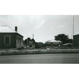 Motel under construction incorporating 'Aronda'