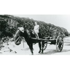 Rose Fisher (later Hockey) at Killalea Beach