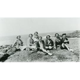 The Hockey family at Bushranger's Bay