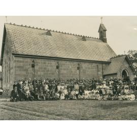 The 50th anniversary celebrations at All Saints Church, Albion Park 1925