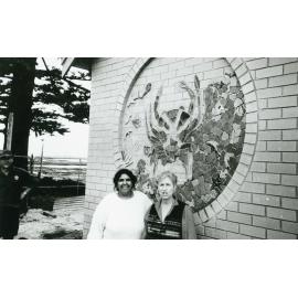 Mural art at Shellharbour foreshore amenities block