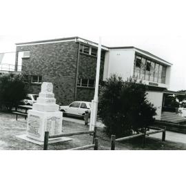 War Memorial in Caroline Chisholm Park beside Shellharbour Hall
