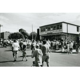 Crowd at the Sunshine Festival, Shellharbour in the 1990s