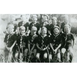 Mary Dorl's first Cub Scout Pack