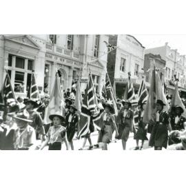 Girl Guides Colour Party