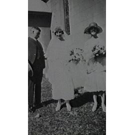 David Timbs (Father), May Timbs (Bride) & Sheila Timbs (Bridesmaid)