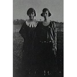 Millie Raftery & May Timbs at Mt Terry Farm