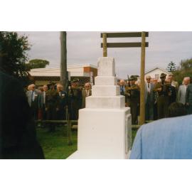 Remembrance service for the wreck of the 'Cities Service Boston' in Caroline Chisholm Park