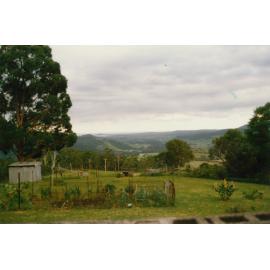 View from Tongarra Mine manager's cottage to Albion Park