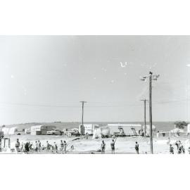 Camping on Shellharbour Reserve above the swimming pool in the 1950s