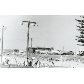 Camping on Shellharbour Reserve above the swimming pool in the 1950s