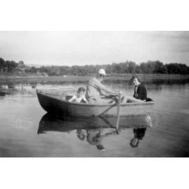 Rowboat on Little Lake in the 1956