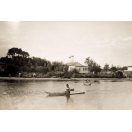 Rowing on Little Lake in the 1950s
